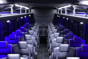 Scottsdale Charter Bus Interior