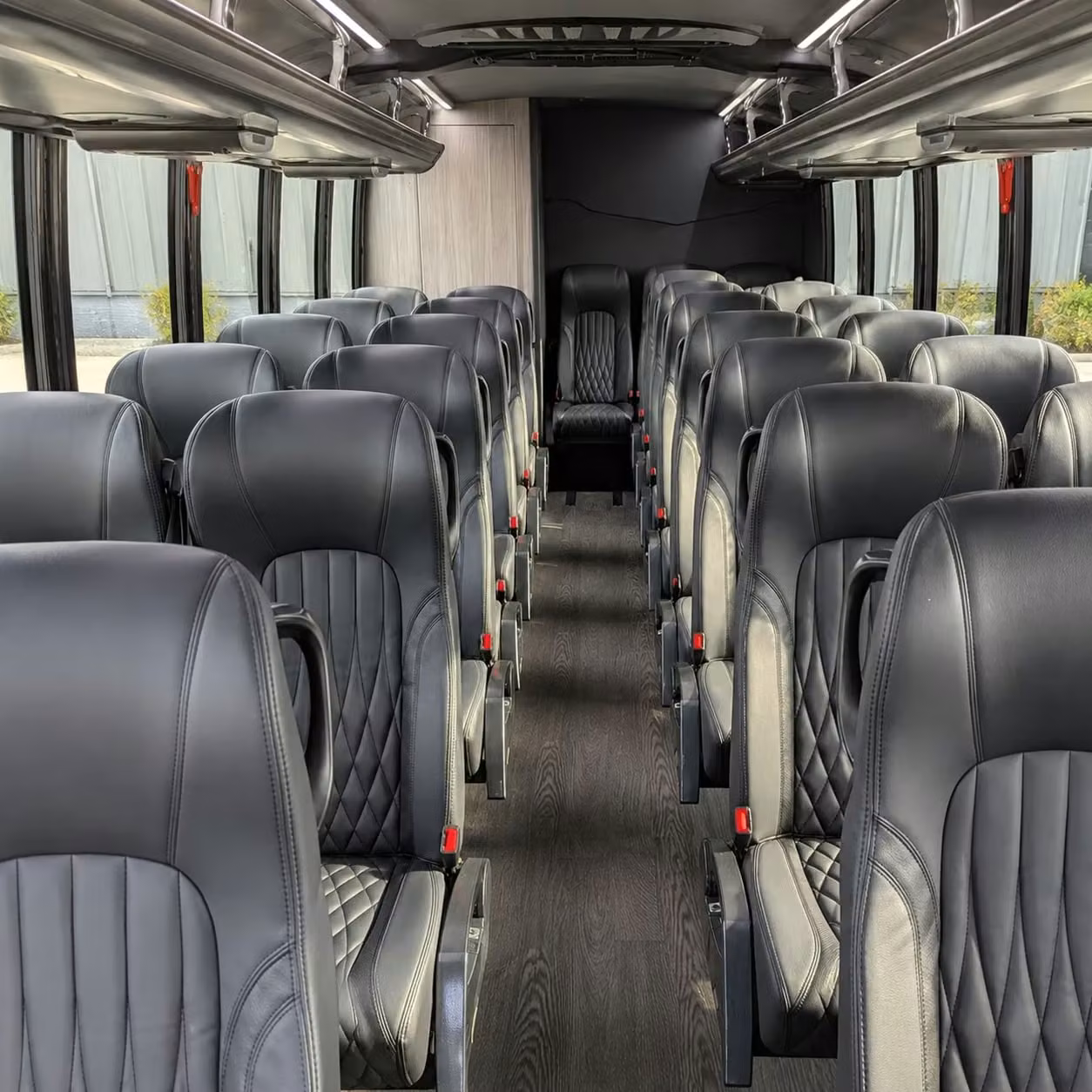 25 passenger minibus inside