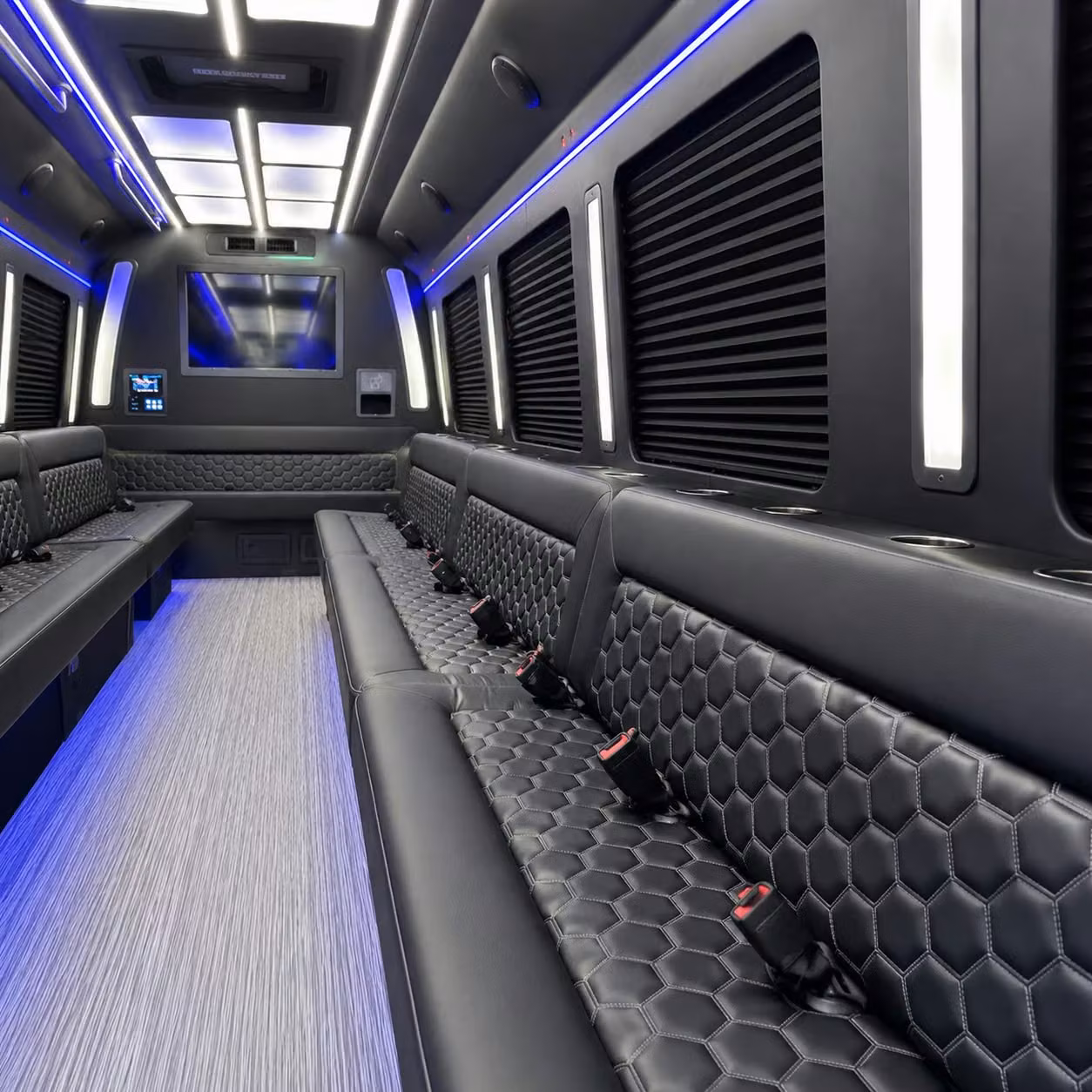 party bus interior